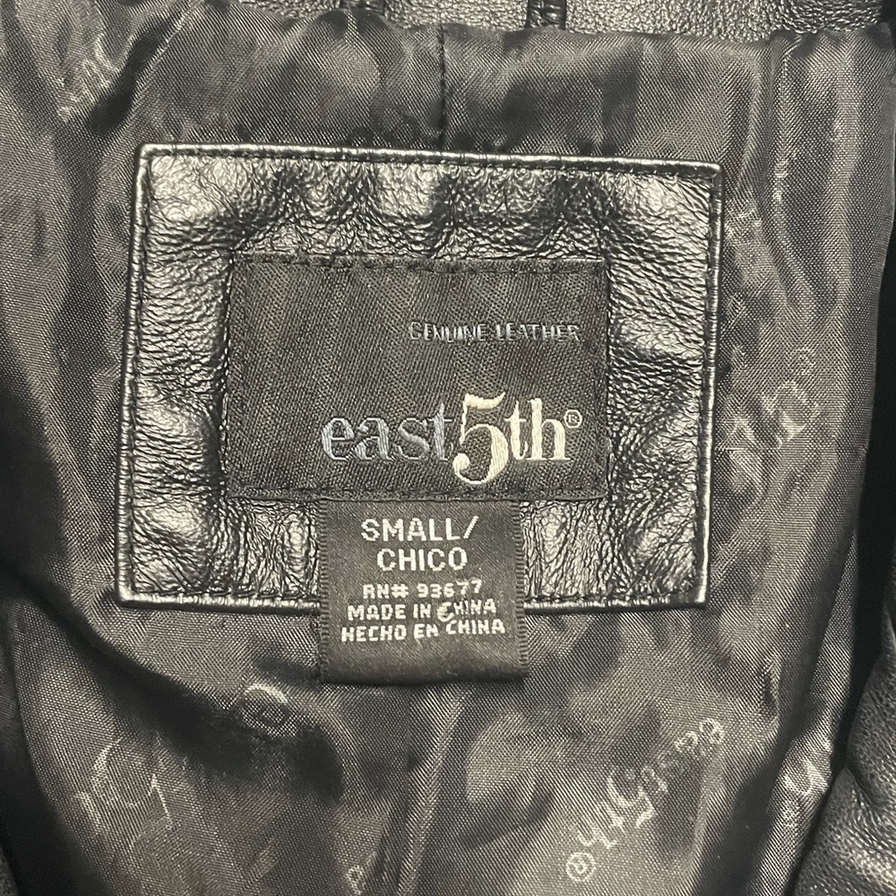 Leather Jacket East 5th - Picture 4 of 6